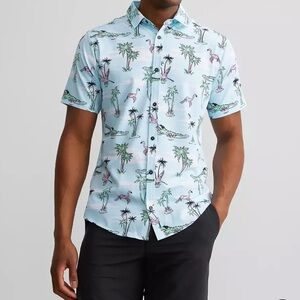 NWOT Department  Flamingo Gators Performance Stretch Shirt